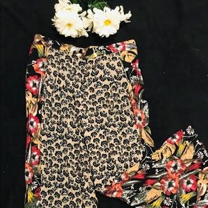 Colorful palazzo pants